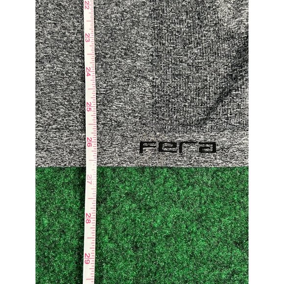 Fera Grey / Black Active‎ Long Sleeve Top Shirt Women's Size S / M - Picture 3 of 5
